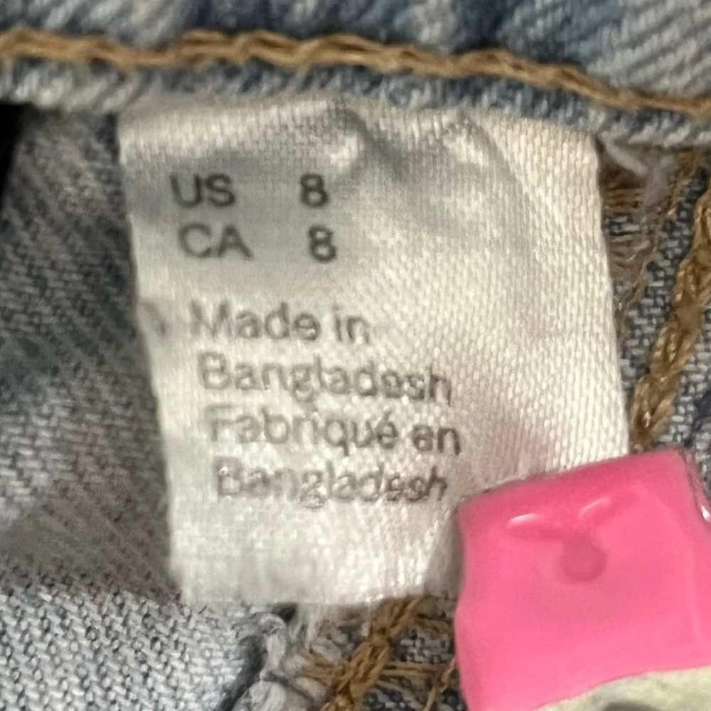 Divided by H & M Light wash Jeans High Waisted Vintage look Size 8 - Picture 7 of 9